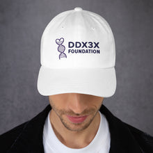 Load image into Gallery viewer, DDX3X Baseball Hat - Purple Embroidery
