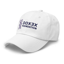 Load image into Gallery viewer, DDX3X Baseball Hat - Purple Embroidery