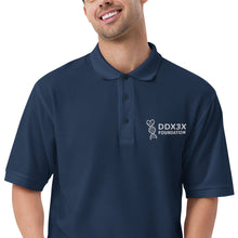 Load image into Gallery viewer, DDX3X Polo Navy Shirt