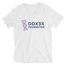 Load image into Gallery viewer, Unisex Short Sleeve V-Neck T-Shirt - Color Print