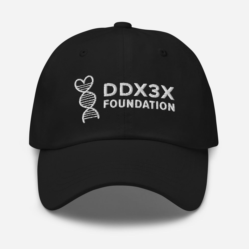 DDX3X Dad Hat - White Embroidery