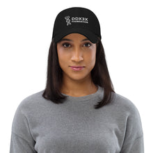 Load image into Gallery viewer, DDX3X Dad Hat - White Embroidery
