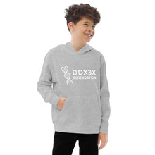Load image into Gallery viewer, DDX3X Logo - Kids fleece hoodie
