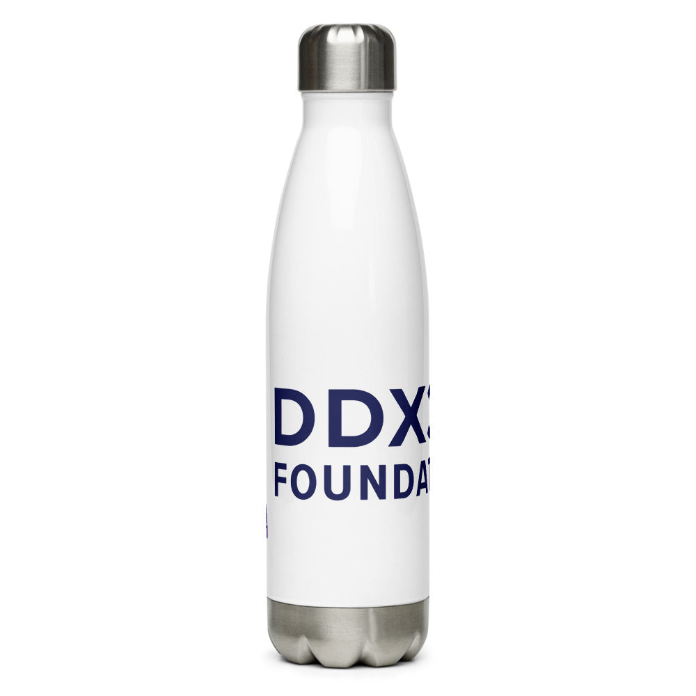 DDX3X Logo - Stainless Steel Water Bottle